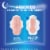 Always Infinity Size 4 Overnight Unscented Pads With Wings Perspective: left