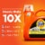 Tide® Heavy Duty Laundry Detergent Perspective: left