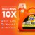 Tide® Heavy Duty Laundry Detergent Perspective: left