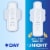 Always InFinity FlexFoam Pads with Wings Extra Heavy Overnight Absorbency Size 5 Unscented Perspective: left