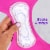 Always Radiant Daily Liners Regular Absorbency Unscented Perspective: left