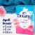 Downy April Fresh Dryer Sheets Perspective: left