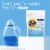 Tide PODS Free and Gentle Unscented Liquid Laundry Detergent Soap Pacs Perspective: left