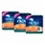 Always Ultra Thin Size 4 Overnight Pads with Wings Perspective: left