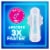 Always® Ultra Thin Size 4 Overnight Pads with Flexi-Wings Perspective: left