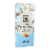 Endangered Species Fudgy Peanut Butter + Milk Chocolate Bar Perspective: left