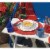 Adams Quik-Fold Table - White Perspective: left