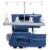 Singer S0230 Serger Sewing Machine w/Included Accessory Kit & Free Arm, Blue Perspective: left