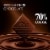 Lindt EXCELLENCE 70% Cocoa Dark Chocolate Candy Bar Perspective: left