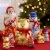 Lindt Santa Sleigh Mini Milk Chocolate Candy Pack Perspective: left