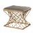 Mikkeli Square Upholstered Stool Perspective: left