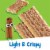 Pop-Tarts Frosted Brown Sugar Crisps Baked Snack Bars Perspective: left