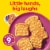 Eggo® Minis Berry Blast Toast Frozen Waffle Bites Perspective: left