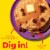 Eggo Chocolatey Chip Frozen Pancakes Perspective: left