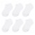 Hanes® Ultimate Low Cut Girls Socks - Medium/White Perspective: left