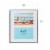 Snap® 8x10 Matted 2 Opening Front Load Photo Frame - Black Perspective: left