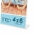 Snap® 4x6 Clear Bent Acrylic L Photo Frame Perspective: left