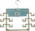 Whitmor Spacemaker Tank Top Hangers Perspective: left