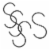 Whitmor Metal S-Hooks Perspective: left
