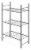 Whitmor Stackable 3-Tier Closet Organizer Perspective: left