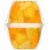 Dole® Pineapple & Mandarin Orange in Lightly Sweetened Coconut Water Fruit Cups Perspective: left