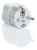 Conair Travel Smart Grounded Adapter Plug - White Perspective: left