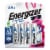 Energizer Ultimate Lithium AA Batteries - 4 Pack Perspective: left