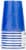 Creative Converting Celebrations Party Cup - 8 pk - Cobalt Blue Perspective: left