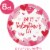Creative Converting Happy Valentine's Day Disposable Plates - 8 Pack Perspective: left