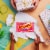 Starburst FaveREDs Jelly Beans Easter Candy Bag Perspective: left