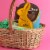 Dove Easter Bunny Milk Chocolate Candy Perspective: left
