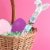 M&M'S Easter Milk Chocolate Candy Bunny Cane Perspective: left