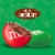 M&M'S Milk Chocolate Red & Green Christmas Candy Box Perspective: left