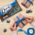 Dove Promises Milk Chocolate Christmas Candy Bag Perspective: left