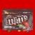 M&M'S Milk Chocolate Candy Sharing Size Bag Perspective: left