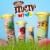 M&M's Minis Milk Chocolate Easter Candy Tube Perspective: left