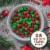 M&M'S Holiday Milk Chocolate Christmas Candy Bag Perspective: left