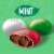 M&M'S Mint Chocolate Christmas Candy Bag Perspective: left