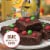 M&M'S Christmas Gift Peanut Milk Chocolate Candy Bag Perspective: left