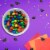 M&M'S Peanut Chocolate Graduation Candy Party Size Bag Perspective: left