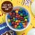 M&M'S Caramel Milk Chocolate Candy Party Size Bag Perspective: left