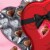 Dove Valentines Day Assorted Chocolate Candy Heart-Shaped Gift Tin Perspective: left
