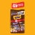 Snickers Original & Peanut Butter & Almond Variety Pack Fun Size Chocolate Candy Bars Bag Perspective: left