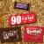 Snickers Skittles & M&M'S Milk Chocolate Assorted Bulk Halloween Candy Variety Pack Perspective: left