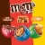 M&M's Classic Mix Chocolate Candy Sharing Size Bag Perspective: left