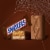 Snickers Spooky Chocolate Bars Fun Size Halloween Candy Perspective: left