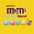 M&M’S Peanut Milk Chocolate Assorted Pastel Easter Candy Party Size Bag Perspective: left