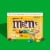 M&M'S Peanut Milk Chocolate Candy Sharing Size Bag Perspective: left