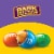 M&M'S Peanut Dark Chocolate Candy Sharing Size Bag Perspective: left