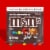 M&M'S Milk Chocolate Summer Candy Family Size Bag Perspective: left